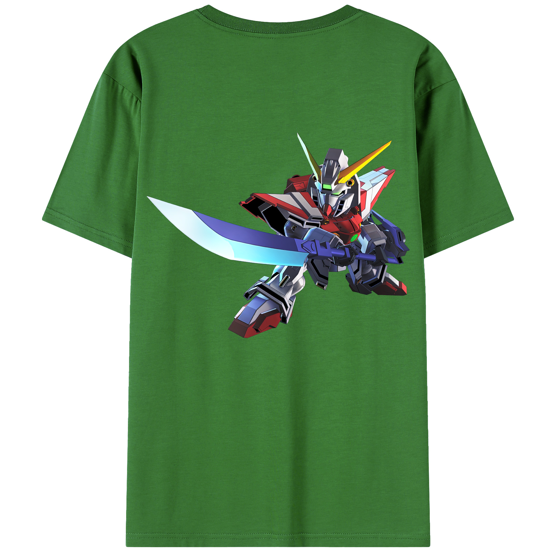 （画像用） 機動戦士ガンダム Mobile Suit Gundam レディース半袖Tシャツ(バックプリント)